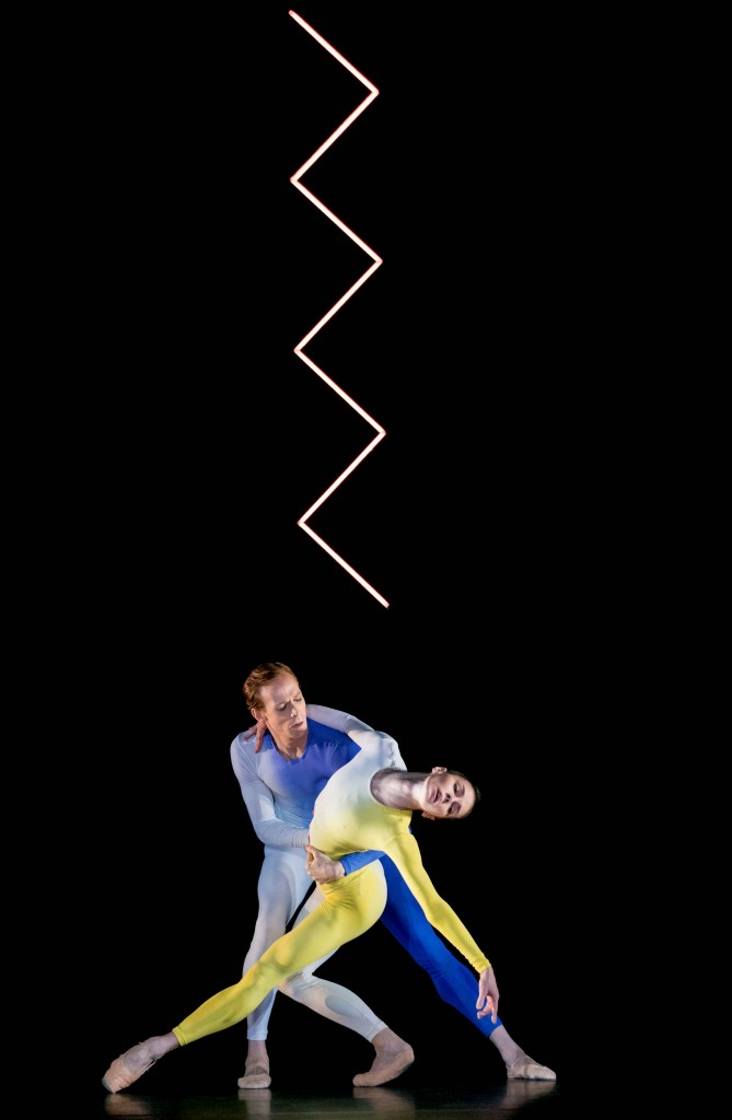 Natalia Osipova and Edward Watson in Tetractys – The Art of Fugue © ROH / Johan Persson 2014