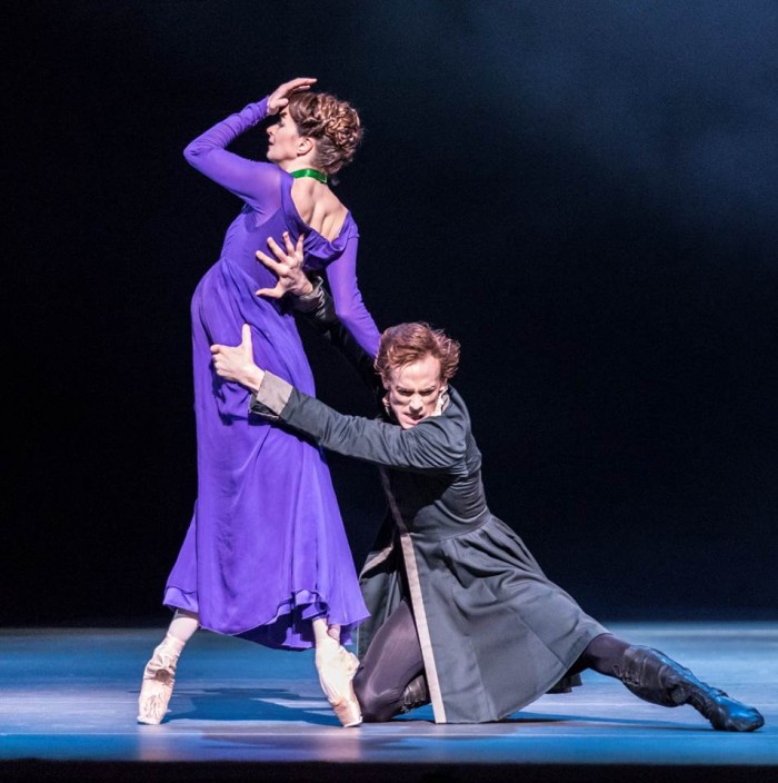 Lauren Cuthbertson as Hermione and Edward Watson as Leontes in Act I of The Winter’s Tale Photographic Credit: ROH / Johan Persson, 2014
