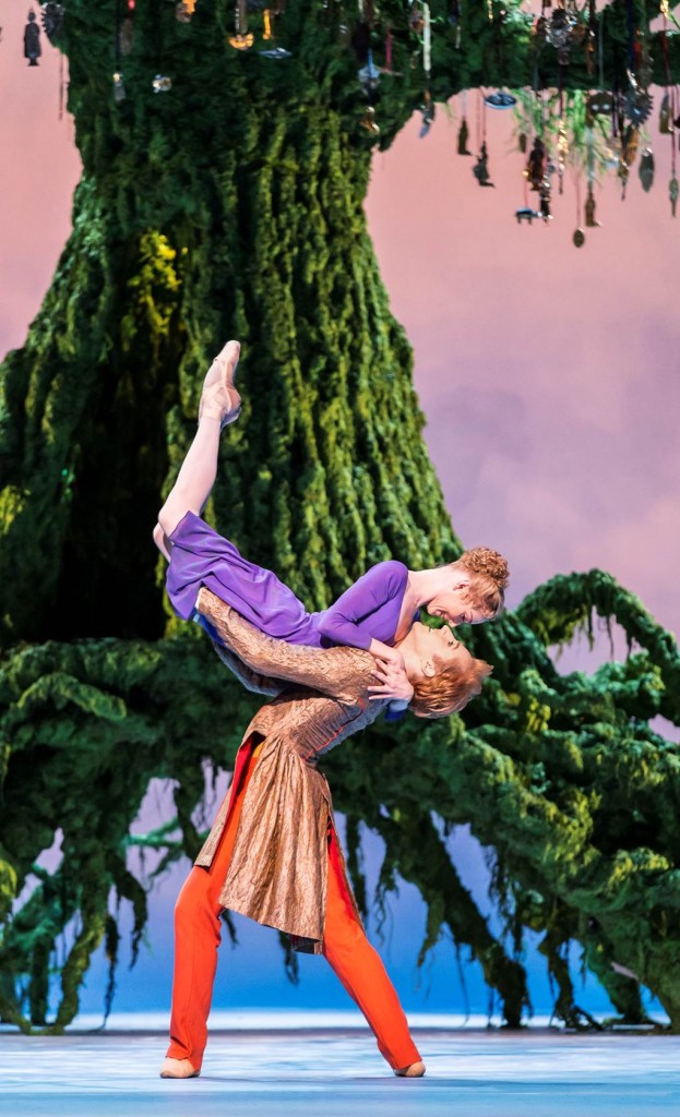 Sarah Lamb as Perdita and Steven McRae as Florizel in Act II of The Winter’s Tale Photographic Credit: ROH / Johan Persson, 2014