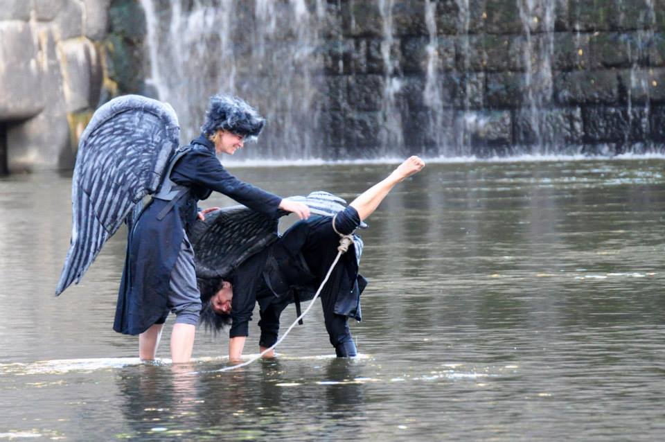 9.6. 2014. Lucia Kašiarová a Vanda Hybnerová aneb ANGEL-y na náplavce.