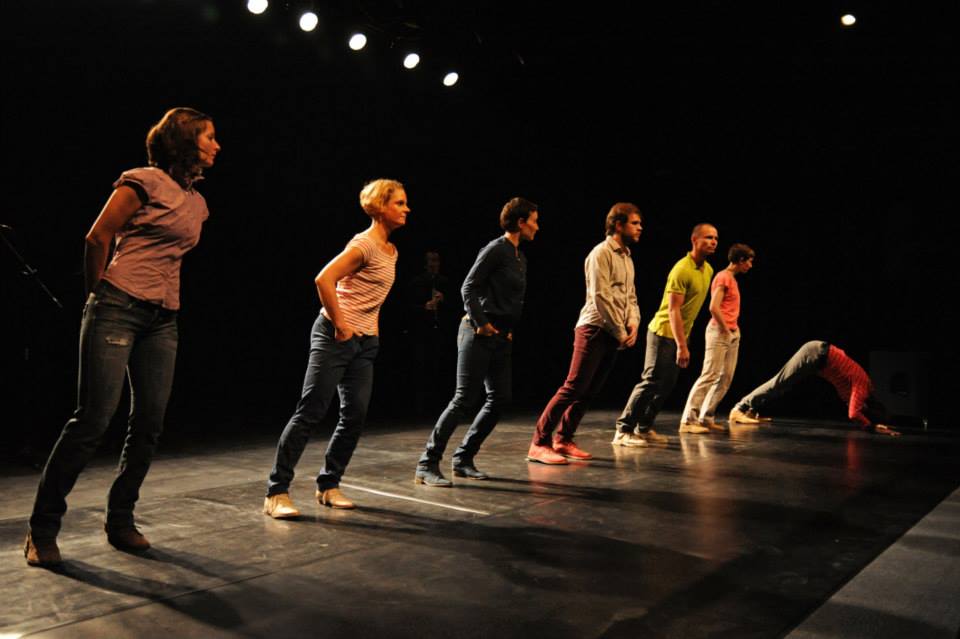 11.6. 2014 Entrée k tanci VerTeDance & Jiří Havelka: Korekce. Foto: Luděk Taneček