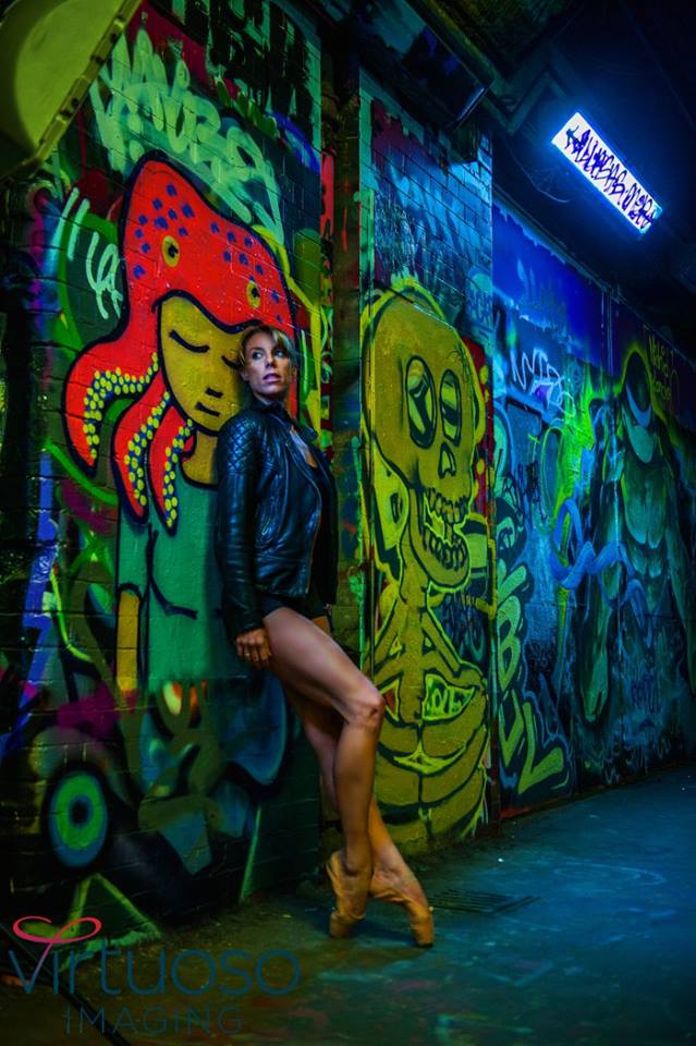 'Ballet Busking' around Waterloo. Foto: Mehul Derodr