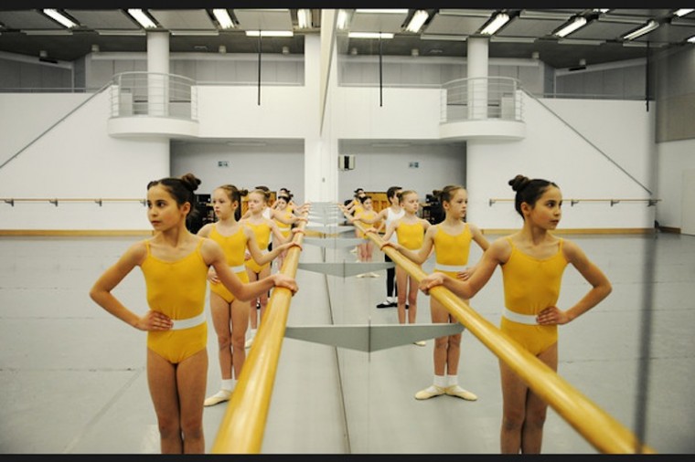 Na fotografii: Baletná prípravka SND Autor fotografie: Alena Klenková, 2015