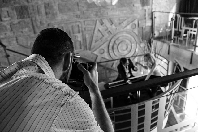 Prípravy fotoeditoriálu SND. Foto: Ema Fajnorová