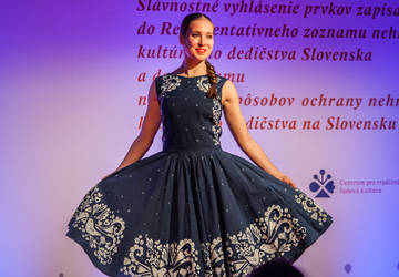 Slávnostny zápis do Reprezentatívneho zoznamu nehmotného kultúrneho dedičstva Slovenska. Foto:Katarina Acel