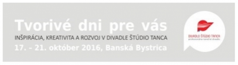 Tvorivé dni pre vás