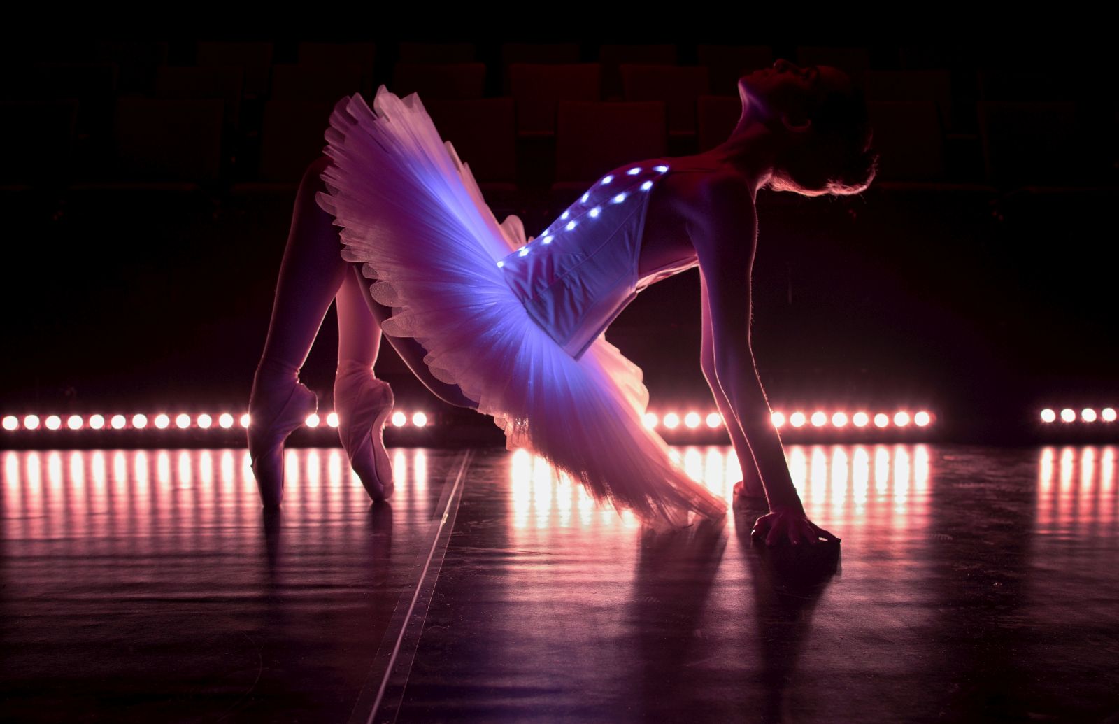 Dancing in the Dark: Melissa Chapski, Junior Principal Ballerina at the Dutch National Ballet, performs The Dance of the Sugar Plum Fairy from The Nutcracker. The pictures were taken in almost complete darkness using the Nikon D3400 entry-level DSLR camera, to showcase its low light capabilities.