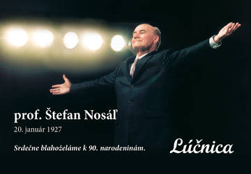 Štefan Nosáľ oslavuje 90. narodeniny