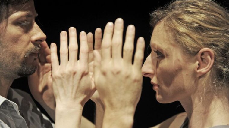 Solo for two voices Magdalena Reiter Milan Tomášik Nu dance fest